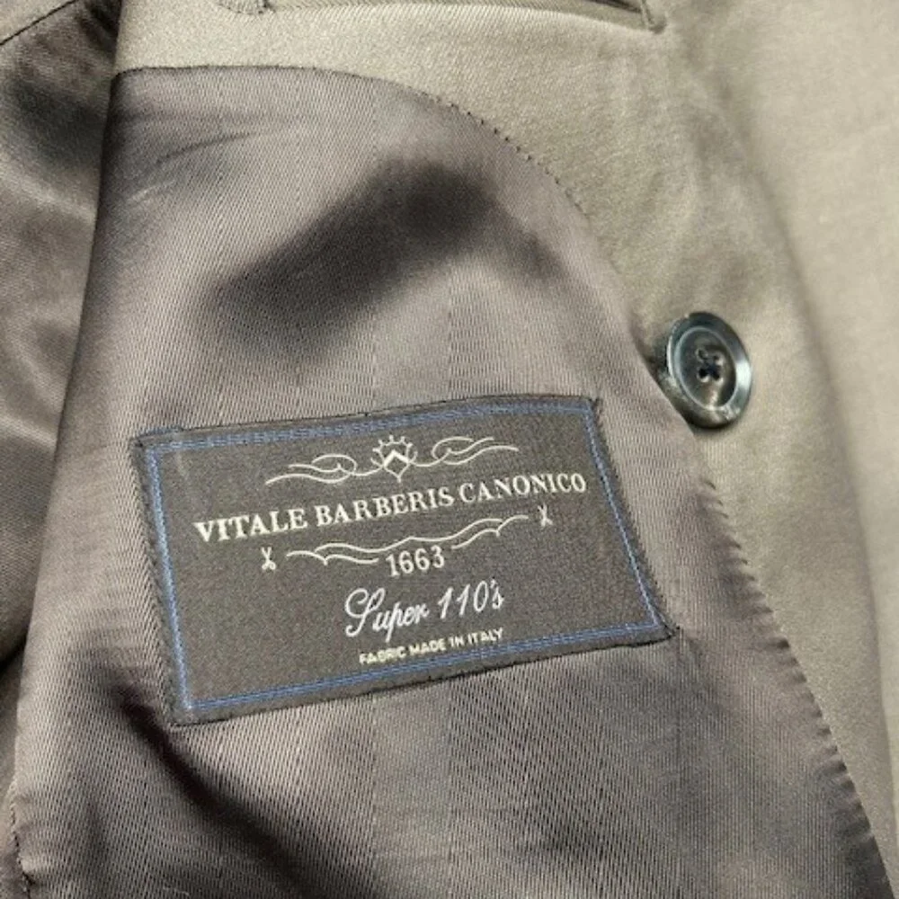 Reiss Latte -DB Peak Plain Weave Coffee - Picture 5 of 10